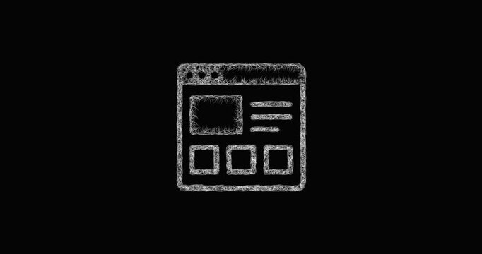 Sketch prototype icon animation - smooth progressive reveal