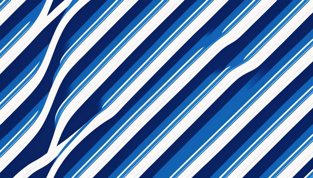 bold blue and white diagonal stripe geometric seamless pattern with dynamic angular shapes clean and modern design for fashion sportswear textile and wallpaper