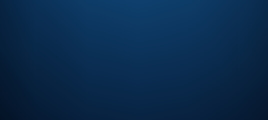 Fototapeta premium Elegant midnight blue gradient background with clean copy space for corporate projects