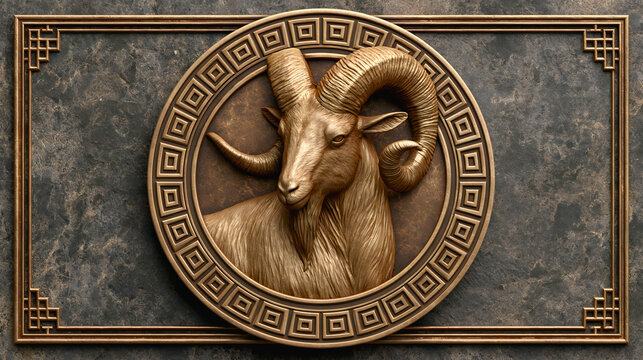 Chinese New Year 2027. Year of goat, 