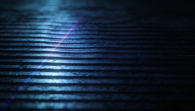 Abstract minimalist avant garde background with dark metallic texture and moody iridescent sheen