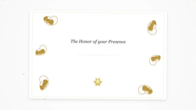 The Home of your Presence text with popcorn border.