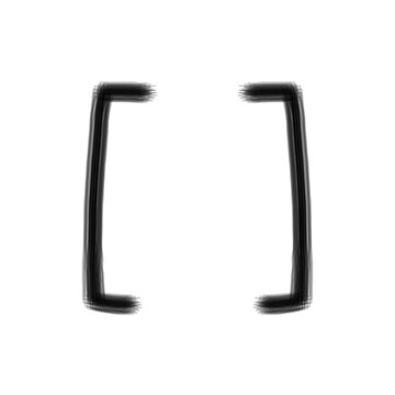 Square Brackets Symbol Illustration