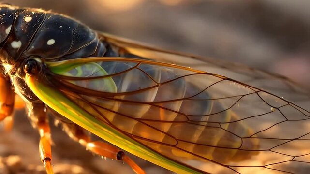 Cicada Song Visualized: The Rhythm of Summer Insects