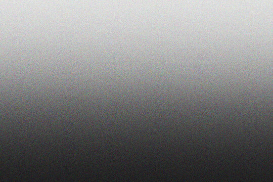 Grainy grey gradient texture isolated on transparent background