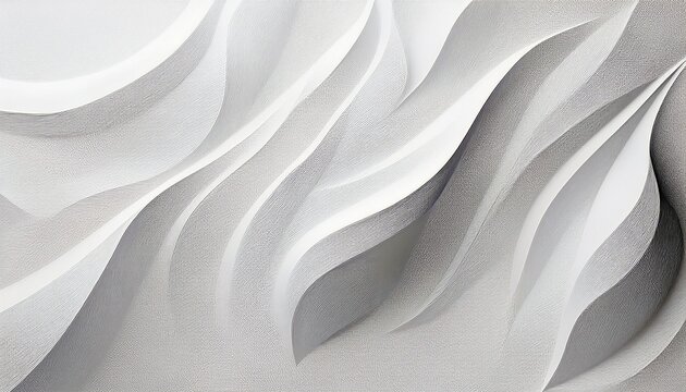 Textura De Papel Blanco Suave Y Minimalista