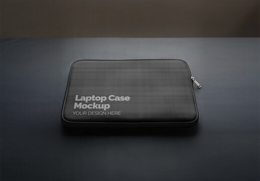 Laptop Case Mockup Template for Creative Brand Design and Launch