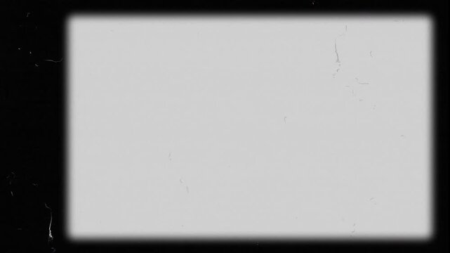 old film vintage frame with opening transitions shutter camera analog or vintage film effect with scratches and dust effect on transparent background or alpha channel, 4k video