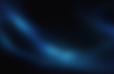 Mysterious cosmic space with blue nebula glow © KOLPONA