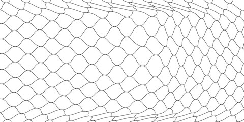 Mesh texture for fishing nets. Seamless pattern for sports applications such as soccer, volleyball, basketball hoops, hockey, and athletics. Abstract net background for sports. © Bairi22