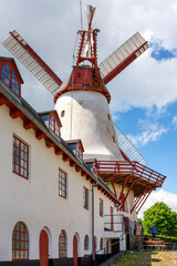 Fototapeta premium Düppeler Mühle/Dybbol Molle bei Sonderborg/Sonderburg Dänemark