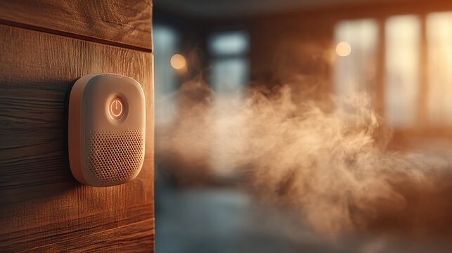 Home Carbon Monoxide Detector System for Toxic Gas Protection
