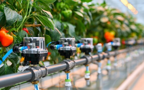 Precision Fertigation Injection System for Efficient Crop Growth in Greenhouse