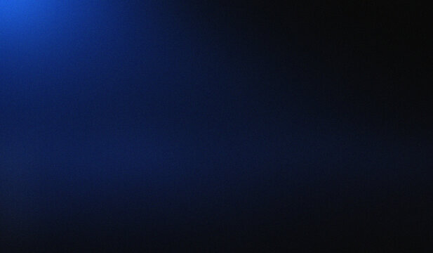 Deep blue gradient fades to black. Texture suggests a smooth, mysterious surface.