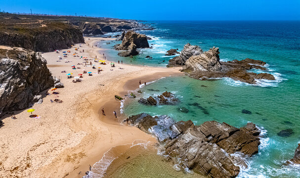 Samoqueira Beach near Porto Covo, Alentejo, Portugal