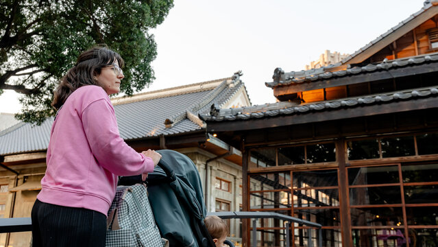 Woman at Taichung Prison Martial Arts Hall, Taiwan