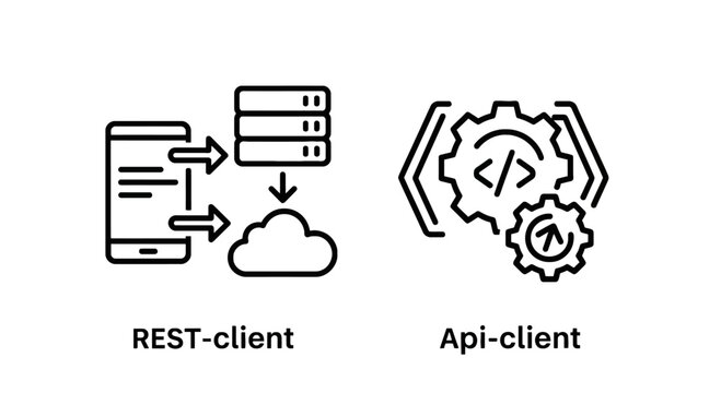 Rest api client and database interaction diagram with cloud computing api key rate limiting api documentation api design api management api gateway