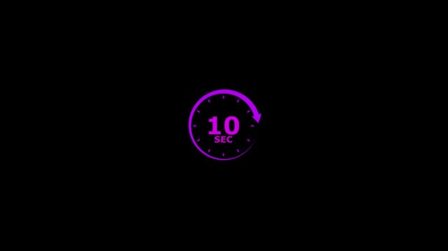Neon purple glowing infinity symbol loop seamless animation background abstract futuristic digital