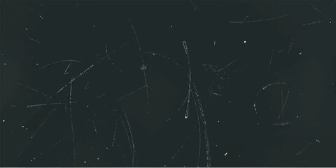 Abstract night sky with falling snowflakes and black and white stars in a blue galaxy space background winter Christmas constellation illustration © Mahbub