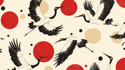 Obraz premium The birds are flying in different directions