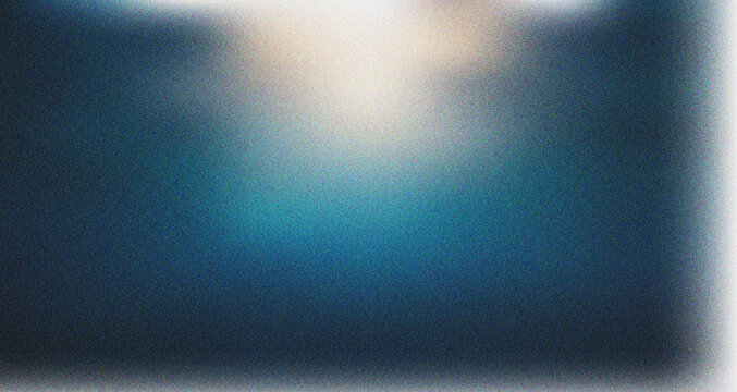 Mysterious dark blue abstract light with a subtle glow and grainy texture for digital art concepts