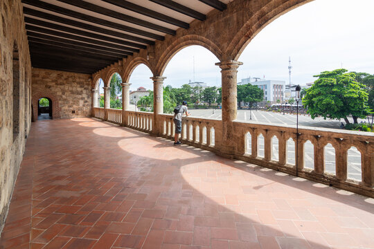 Scenic view from Alcazar de Colon in Santo Domingo