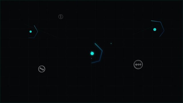 abstract blockchain crypto token mining digital currency background