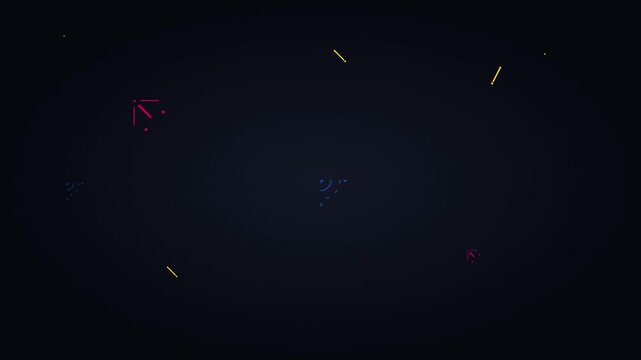 abstract fireworks burst vector celebration colors