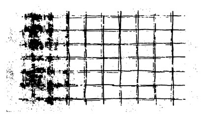 Industrial grid pattern with grungy texture and weathered wire mesh style © Tomas