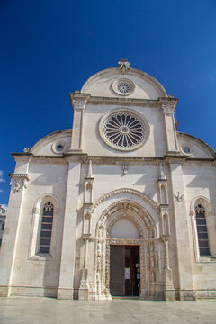 Cathedral of St. James or simply &Scaron;ibenik Cathedral, a triple-nave Catholic cathedral with three apses and a dome
