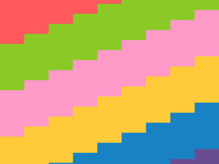 Fototapeta premium Modern Stairway Bands Abstract Poster Background