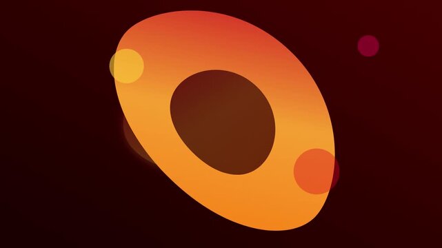abstract organic blob optical illusion vector graphic