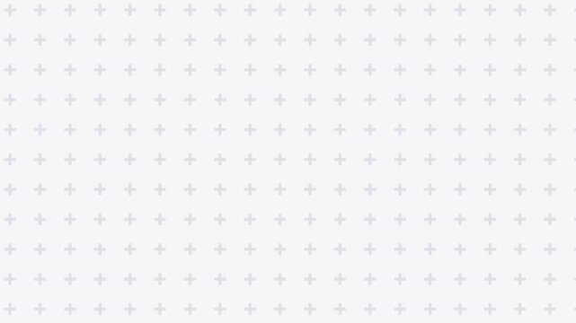 animated seamless plus sign pattern background loop