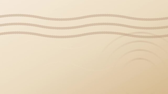 Calming Zen Garden Sand Growth Animation Loop