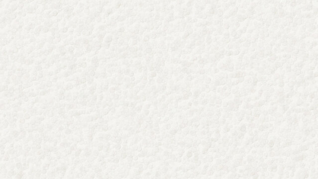 Close up view of white styrofoam texture background showing intricate bubble pattern.