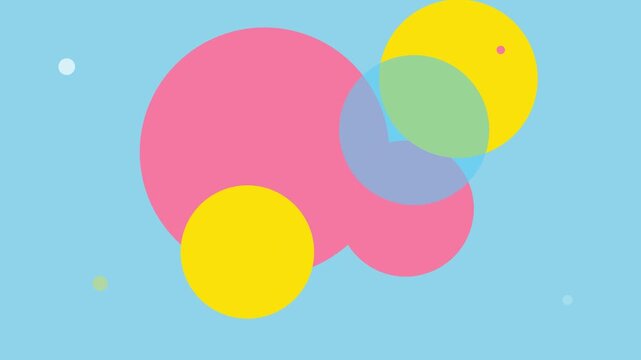 Candy Pop Vibrant Cellular Morphing Visual