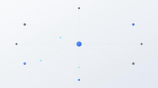 clean vector ai brain map topology background