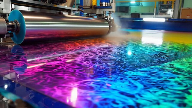 Roll-to-Roll Imprinting of Flexible Nanophotonic Structural Color Films
