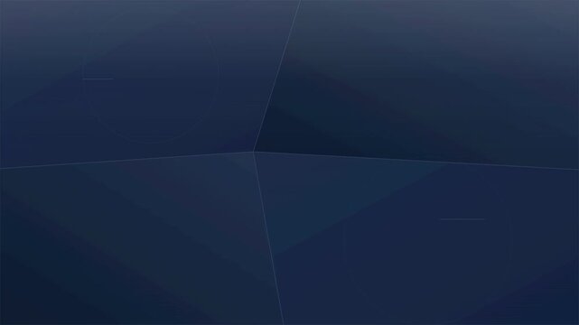 Corporate Voronoi Cellular Structure With Sleek Professional Blues