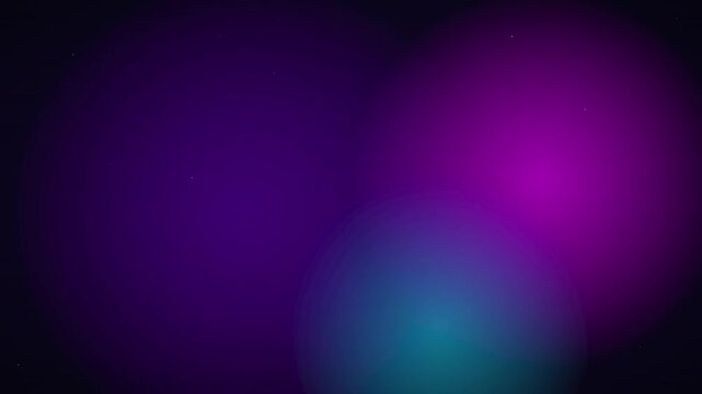 cosmic nebula star cluster abstract vector animation