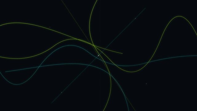 creative scribble mesh abstract network vector loop
