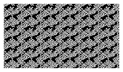 Speckled organic spotted pattern with abstract camouflage texture © Amelia