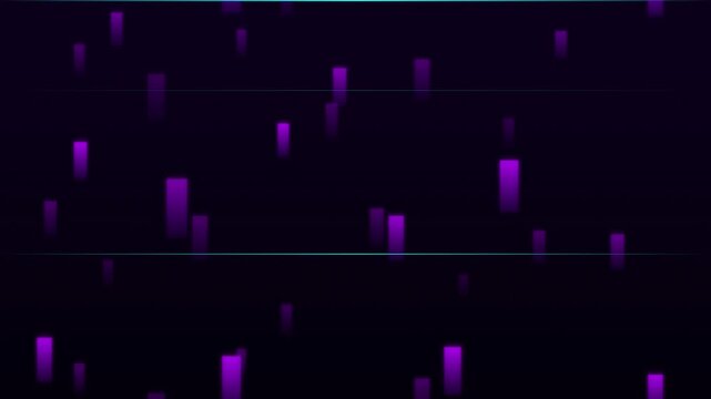 cyber tech cyan and violet digital data background
