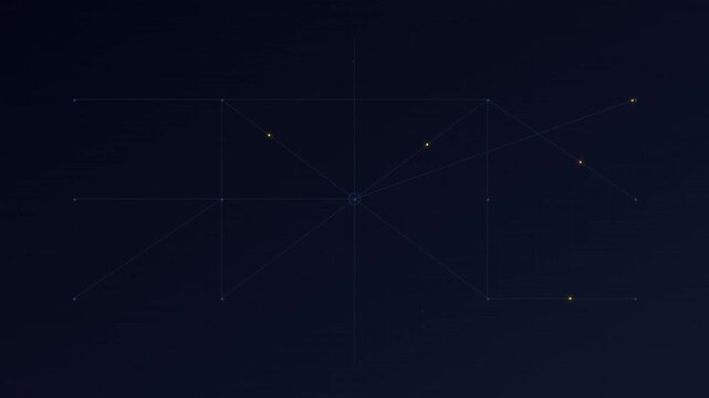 deep learning circuitry corporate blue ember animation