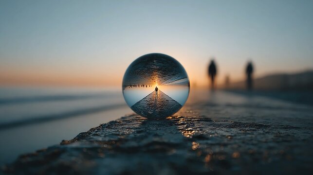Blurred lens isolated on clean background representing unclear vision and uncertainty concept, soft focus object symbolizing confusion, doubt, ambiguity and lack of clarity