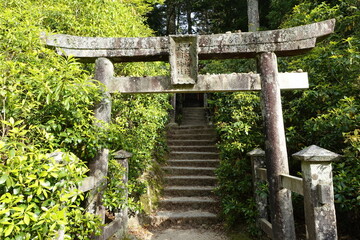 Miyajima Stufen zum Daiganji Tempel © callahanpatty