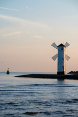 Stawa Mlyny - an iconic navigation mark and the official symbol of Swinoujscie, Poland © Tomasz Warszewski