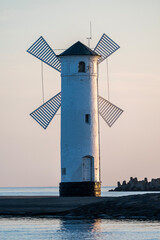 Stawa Mlyny - an iconic navigation mark and the official symbol of Swinoujscie, Poland © Tomasz Warszewski