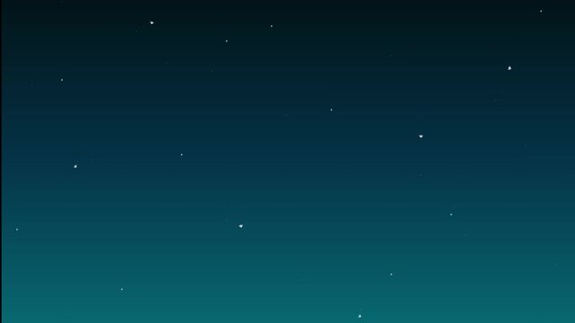 falling snowflakes flat vector minimalist winter style