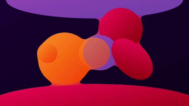 fluid lava lamp liquid motion vector animation